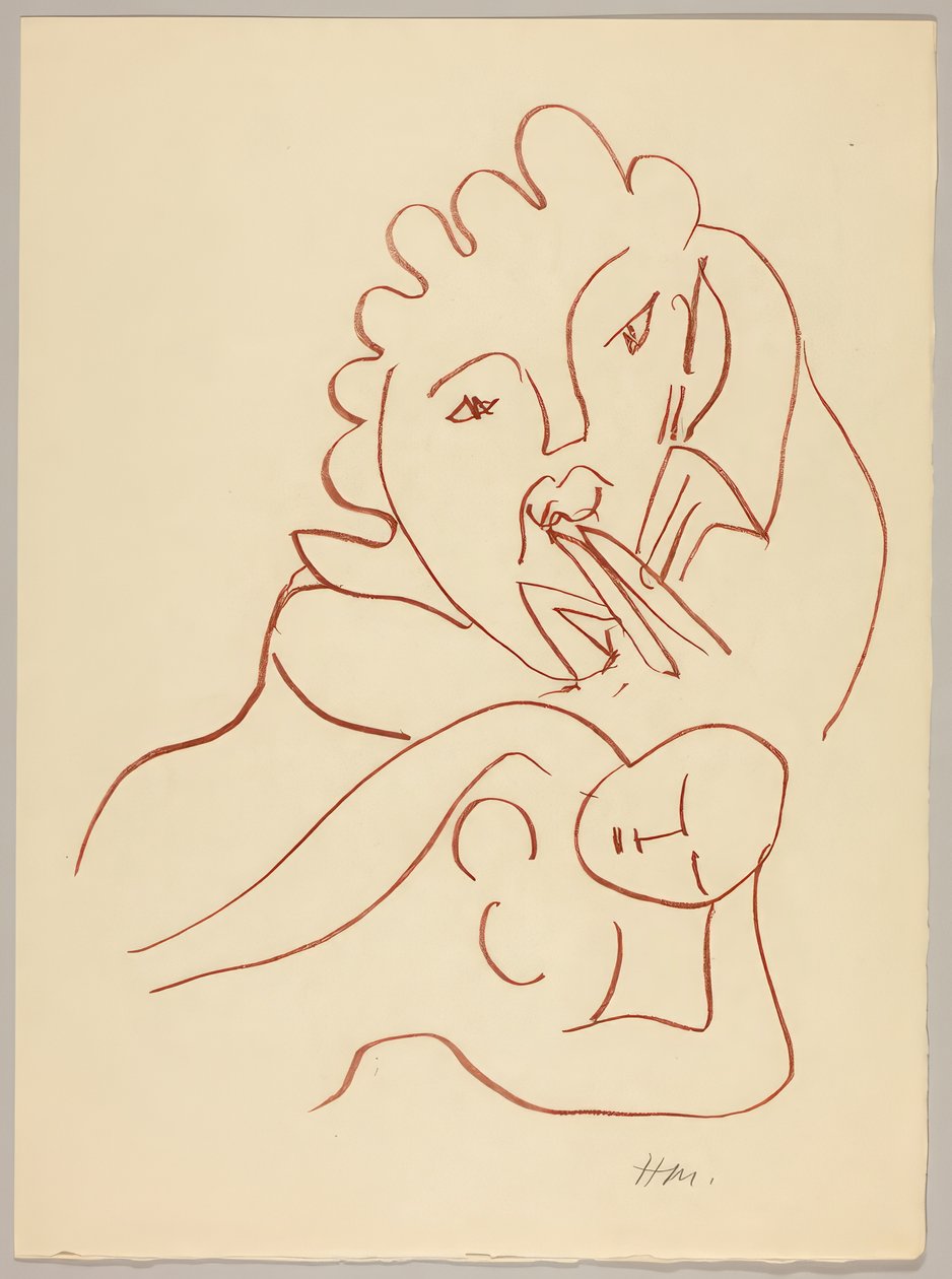 Een selectie uit de Amours van Ronsard door Henri Matisse