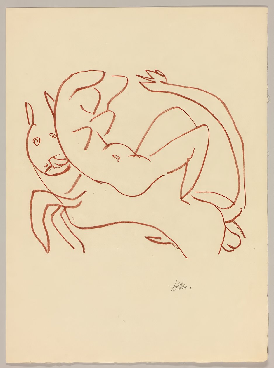 Een selectie uit de Amours van Ronsard door Henri Matisse
