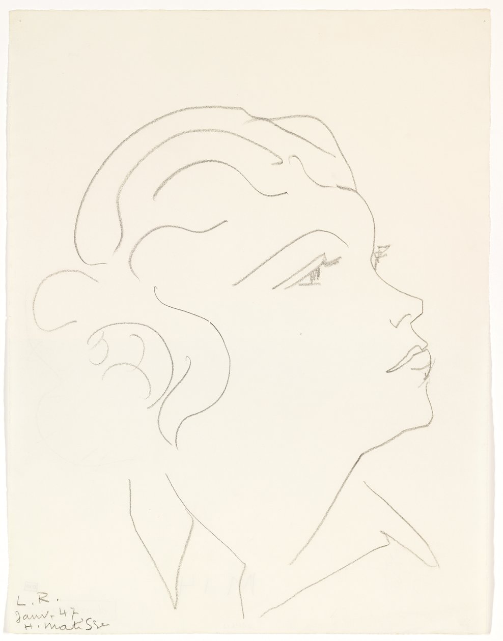 Hoofd L.R. door Henri Matisse