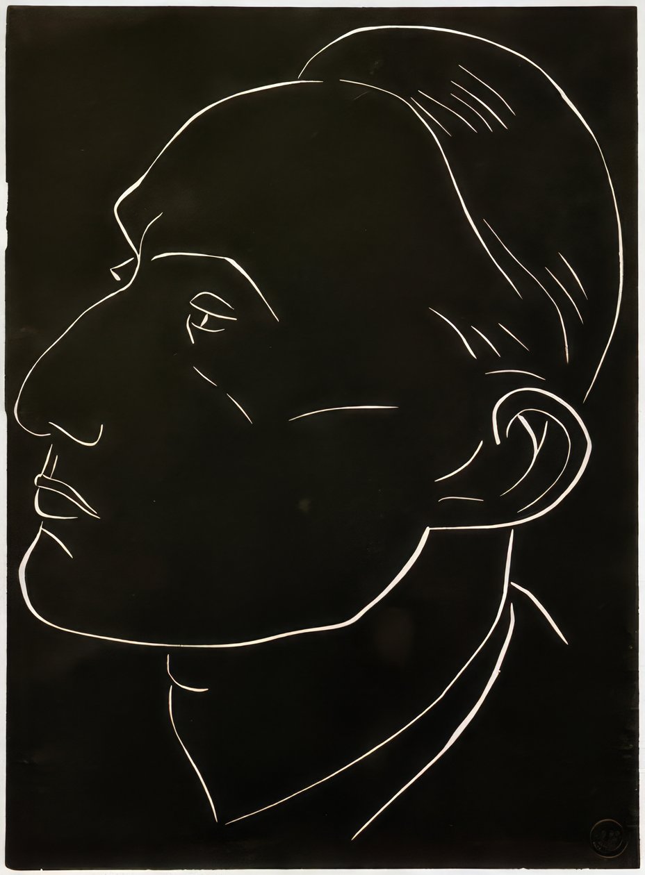 Henry de Montherlant door Henri Matisse