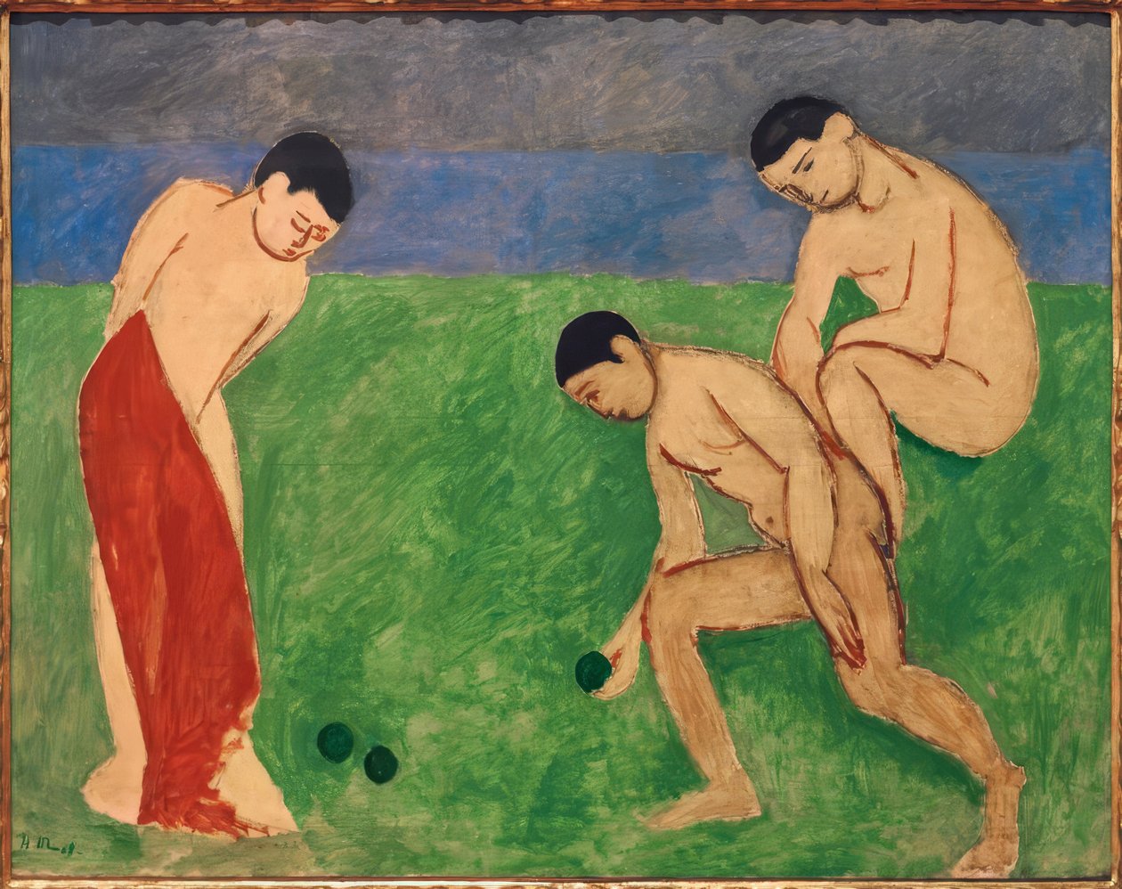 Jeu de boules (Balspel) door Henri Matisse