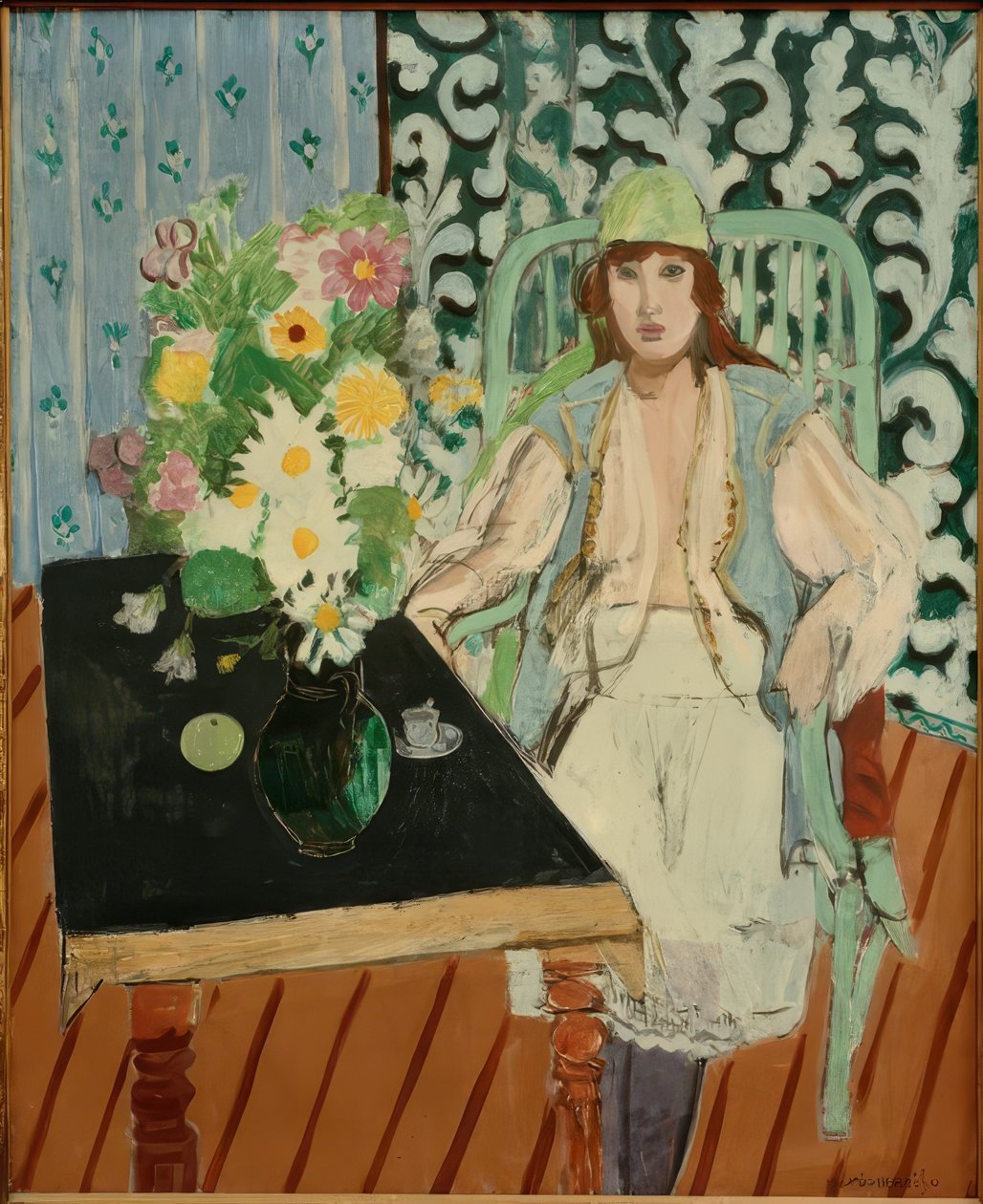 De zwarte tafel door Henri Matisse