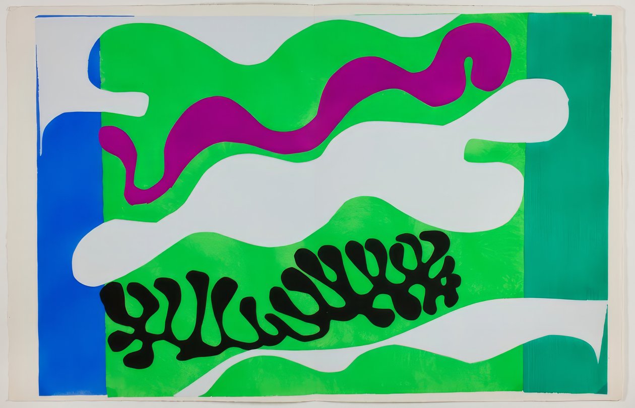 Lagune, van Jazz door Henri Matisse