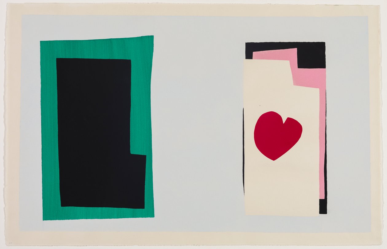 Het hart door Henri Matisse