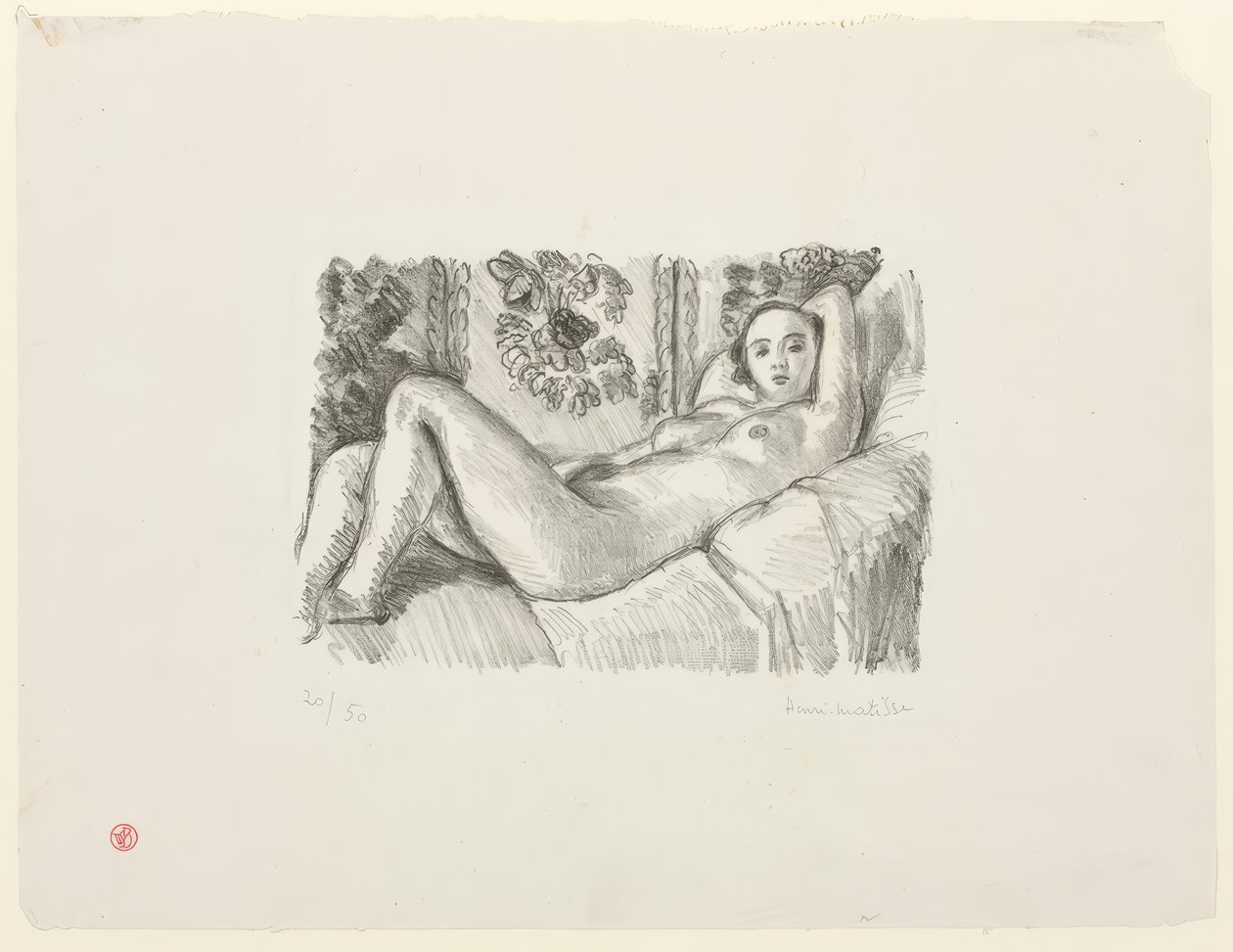 Klein Aurora door Henri Matisse