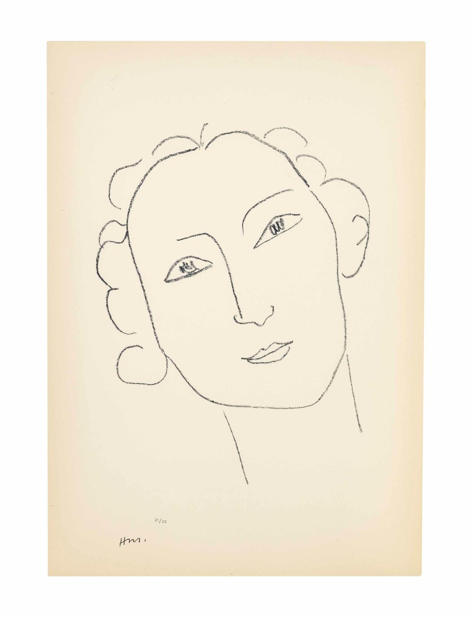Margaretha III door Henri Matisse