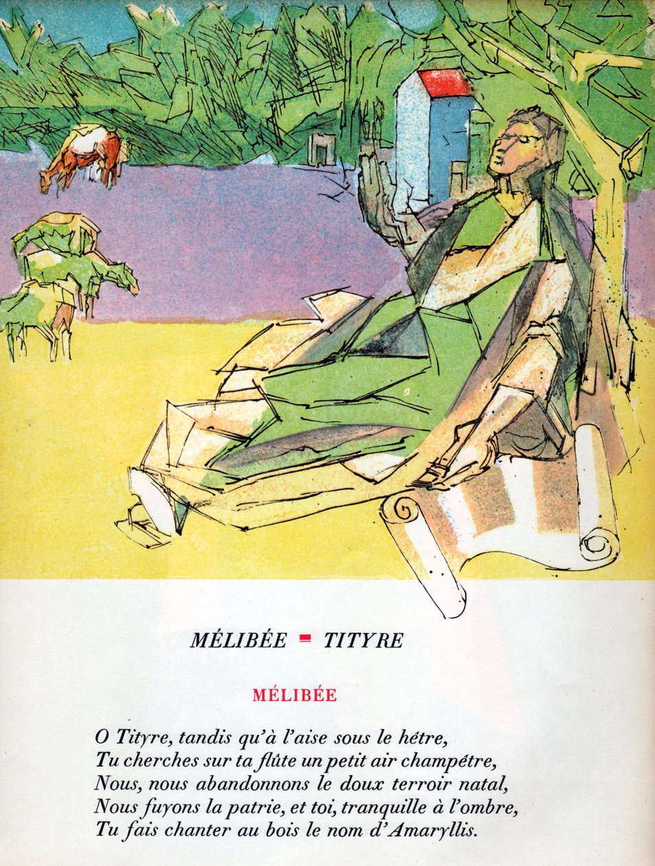 Melibee door Henri Matisse