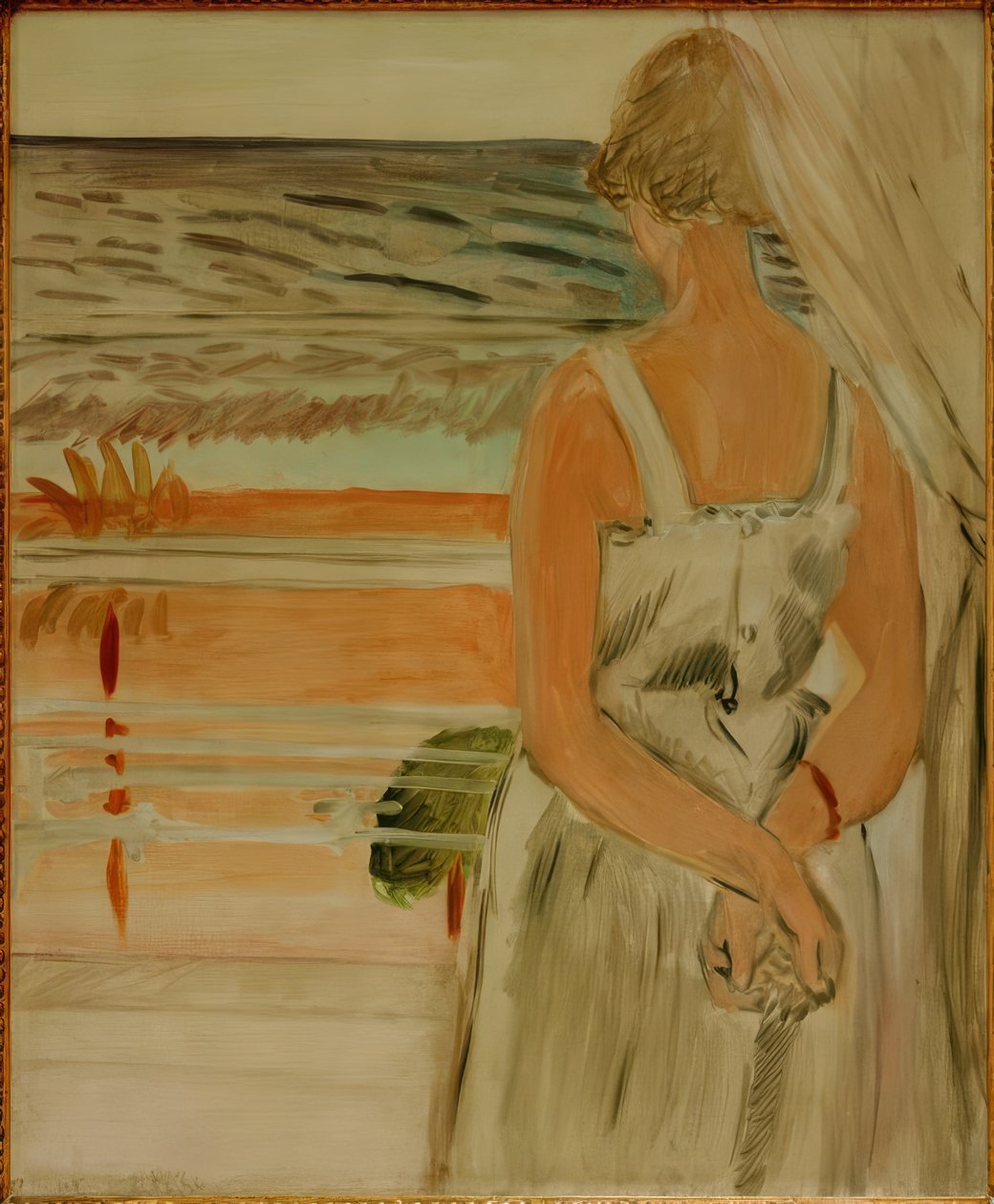 Naast het raam door Henri Matisse