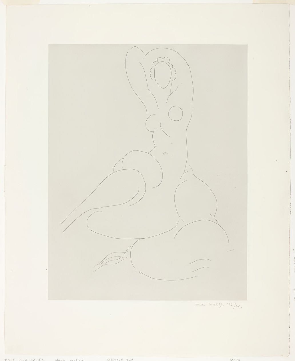 Naakt door Henri Matisse