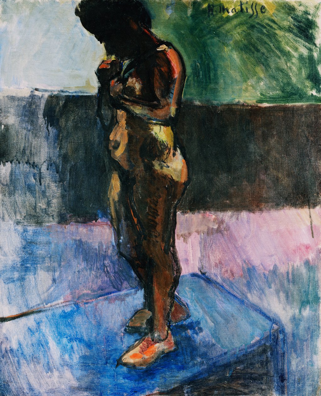Nude in Pink Shoes door Henri Matisse