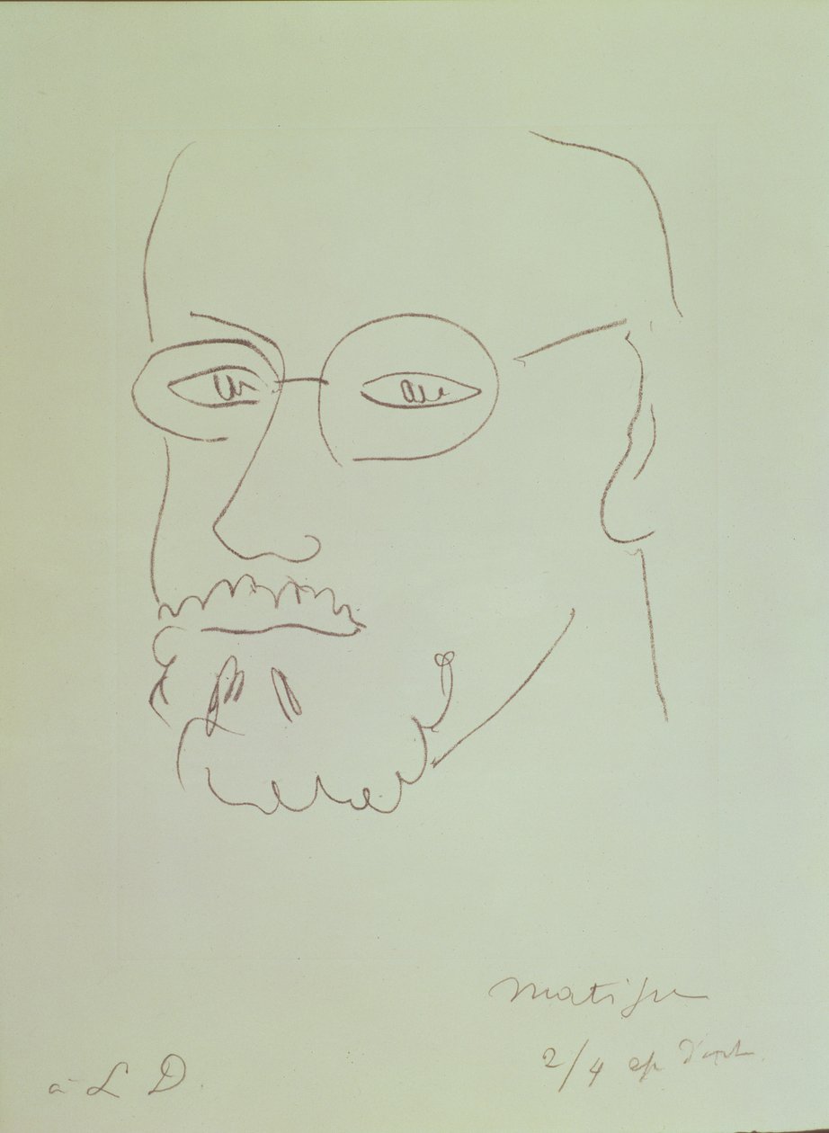 Zelfportret door Henri Matisse