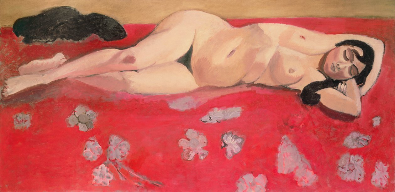 Naakt slapen door Henri Matisse