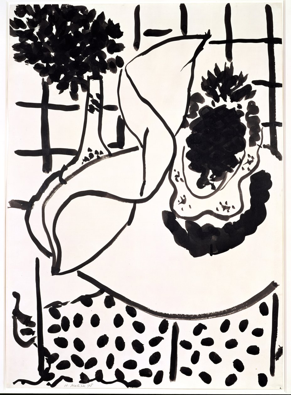 Stilleven met ananas door Henri Matisse