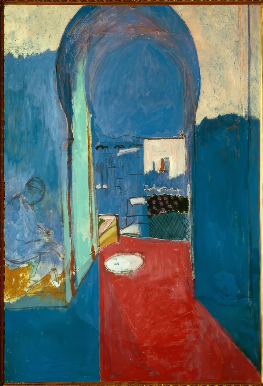 Tanger - Ingang tot de Kashbah door Henri Matisse