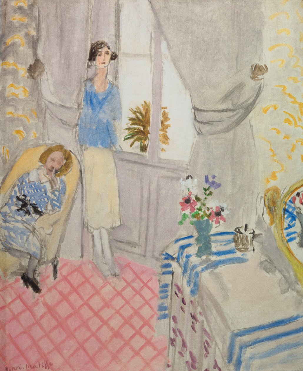 Het boudoir door Henri Matisse