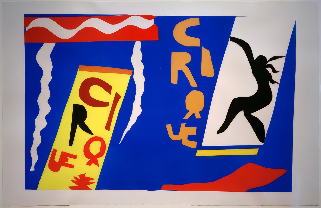 Het circus / Jazz door Henri Matisse