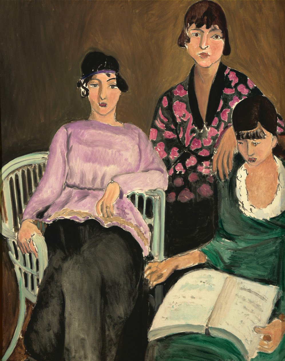 De drie zussen door Henri Matisse