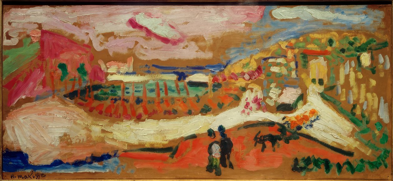 Uitzicht op Collioure door Henri Matisse