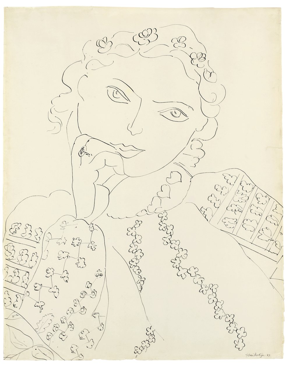 Jong Meisje door Henri Matisse