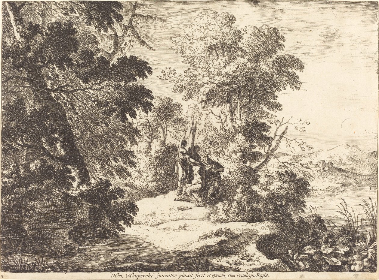 Het Vilen van Marsyas door Henri Mauperche