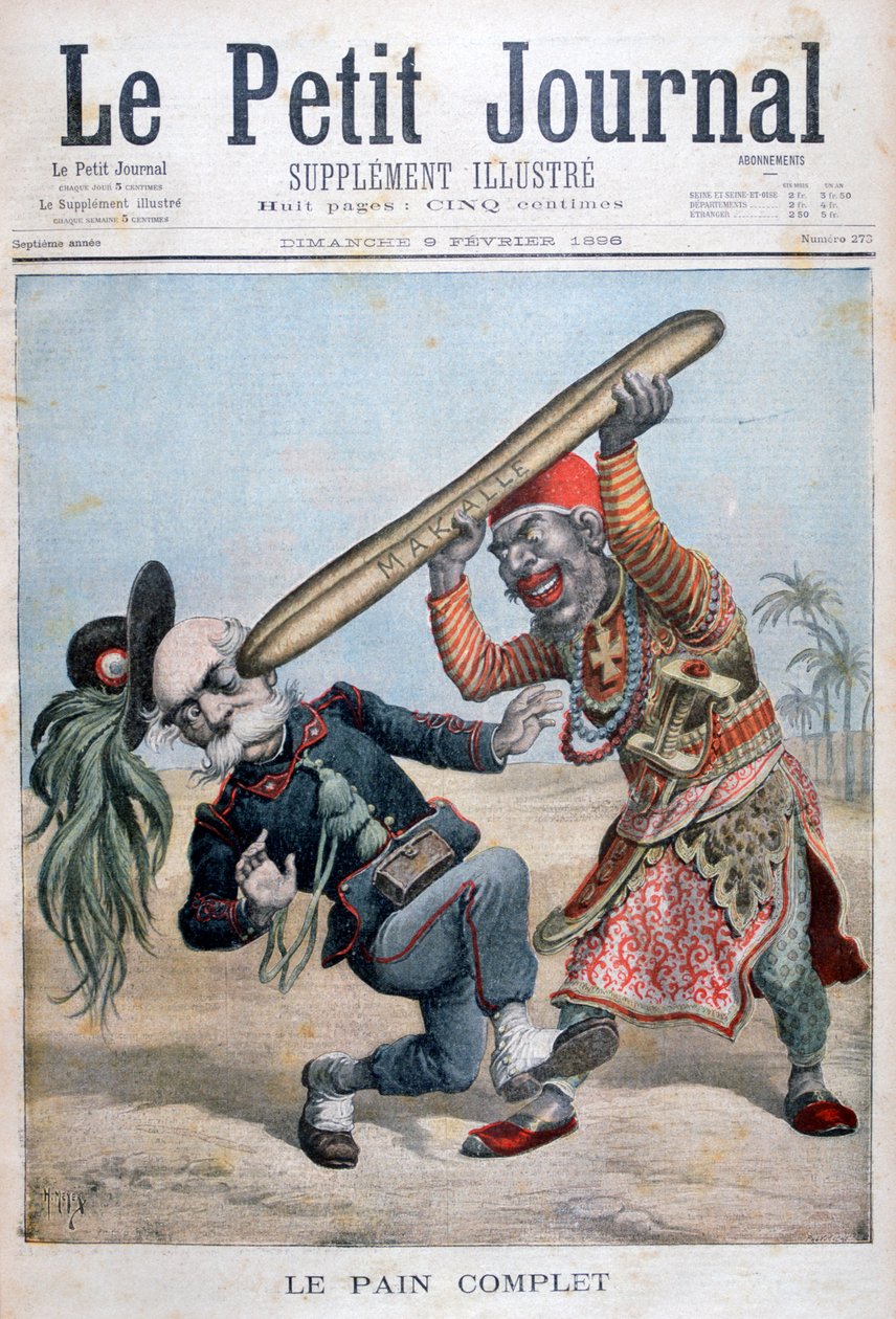 Karikatuur van Francesco Crispi, Italiaanse politicus, 1896 door Henri Meyer