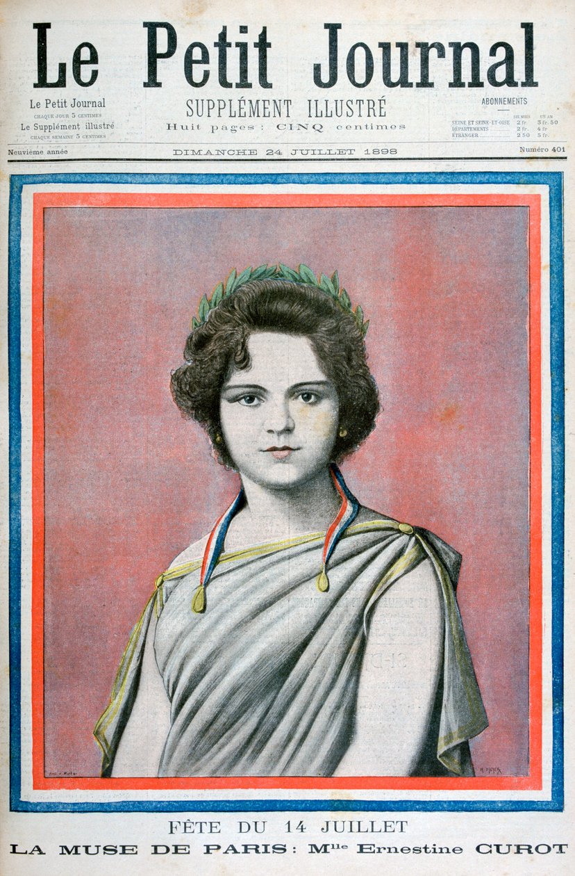 Mlle Ernestine Curot, 1898 door Henri Meyer