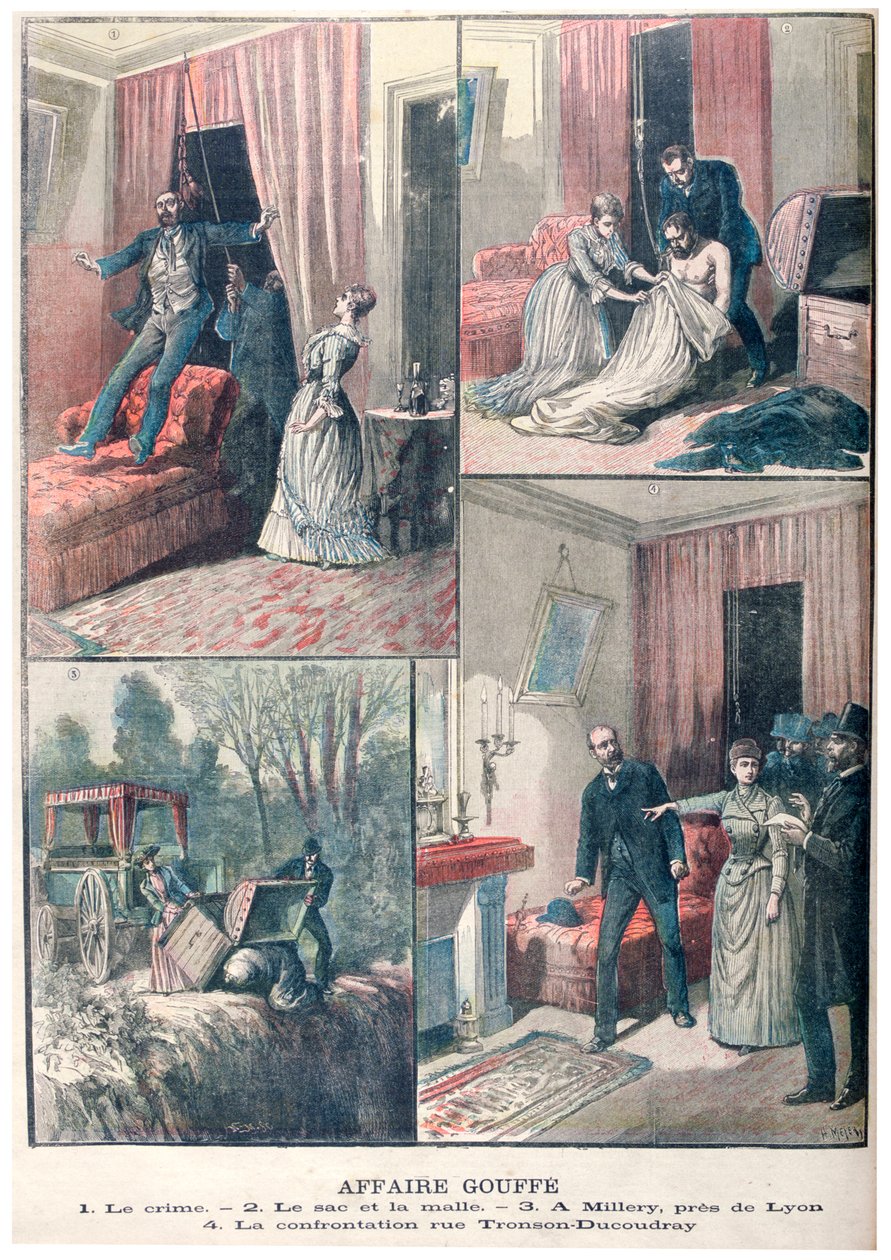 Het Gouffe Mysterie, 1890 door Henri Meyer
