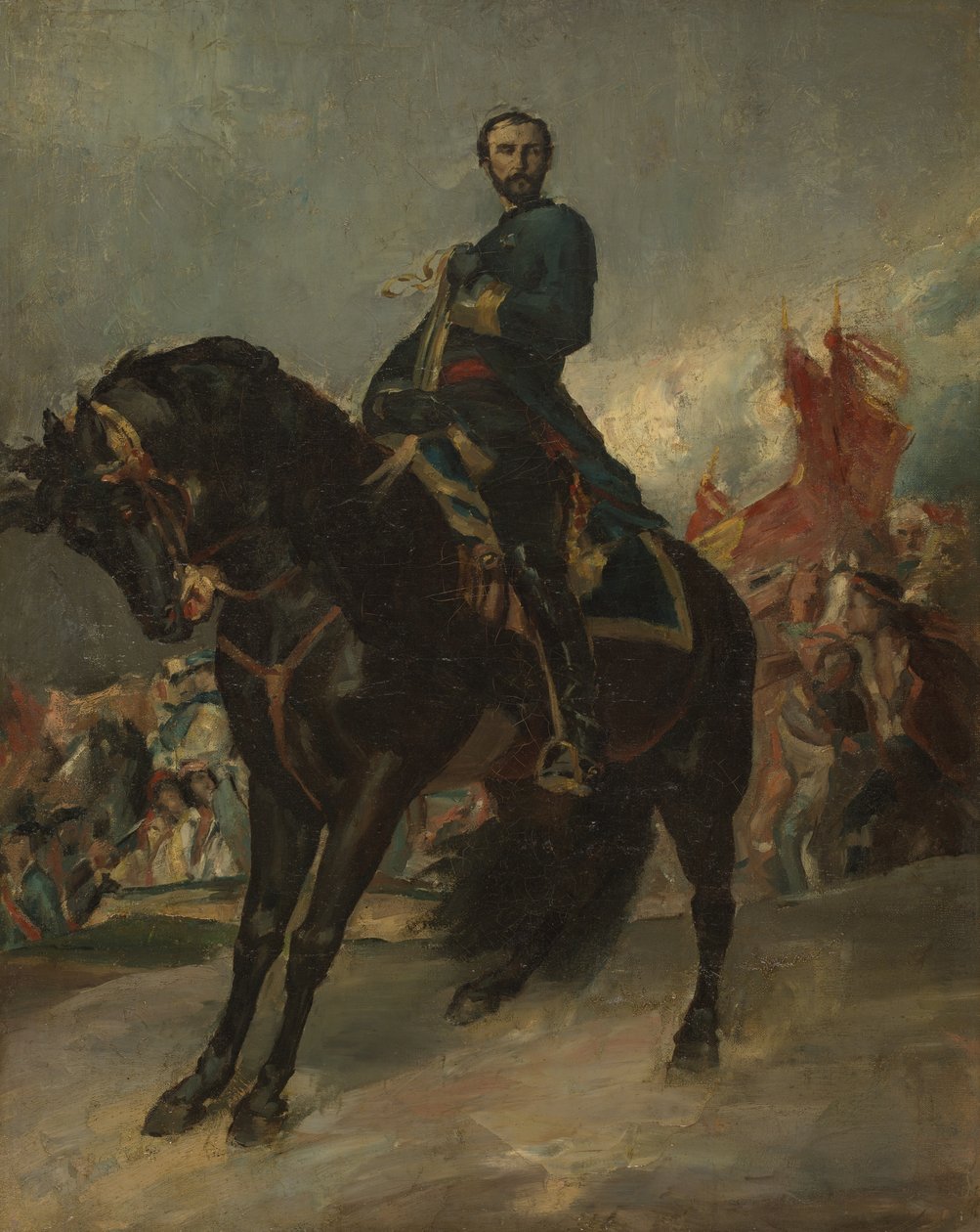 Generaal Juan Prim (1814-1870) door Henri Regnault
