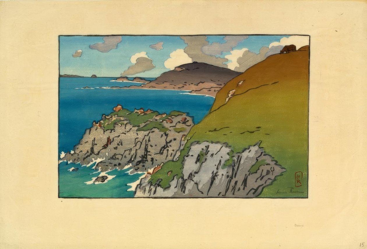 La Pointe de la Haye (Saint-Briac) door Henri Rivière