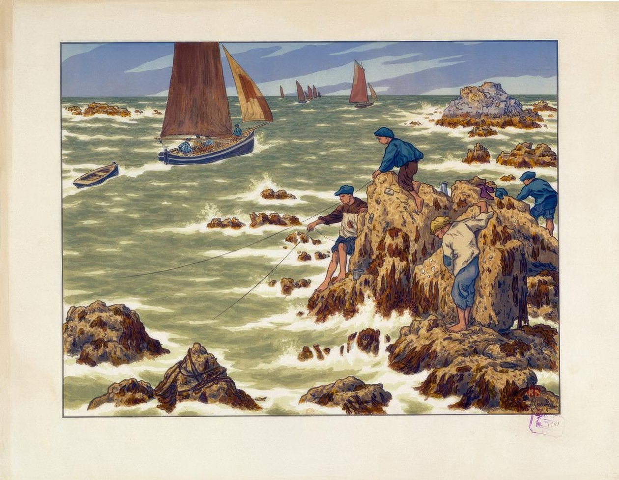 De mossen door Henri Rivière