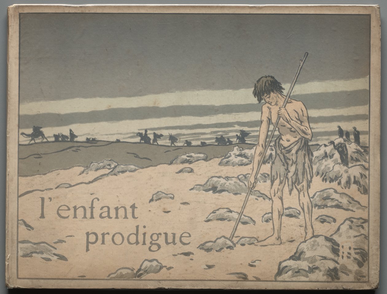 De verloren zoon: Omslag door Henri Rivière