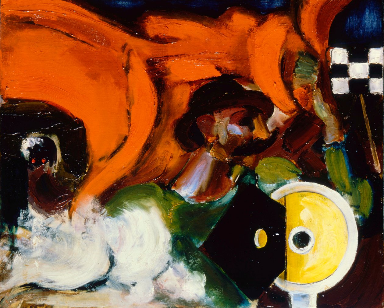 Signaal, 1915 door Henri Victor Gabriel Le Fauconnier