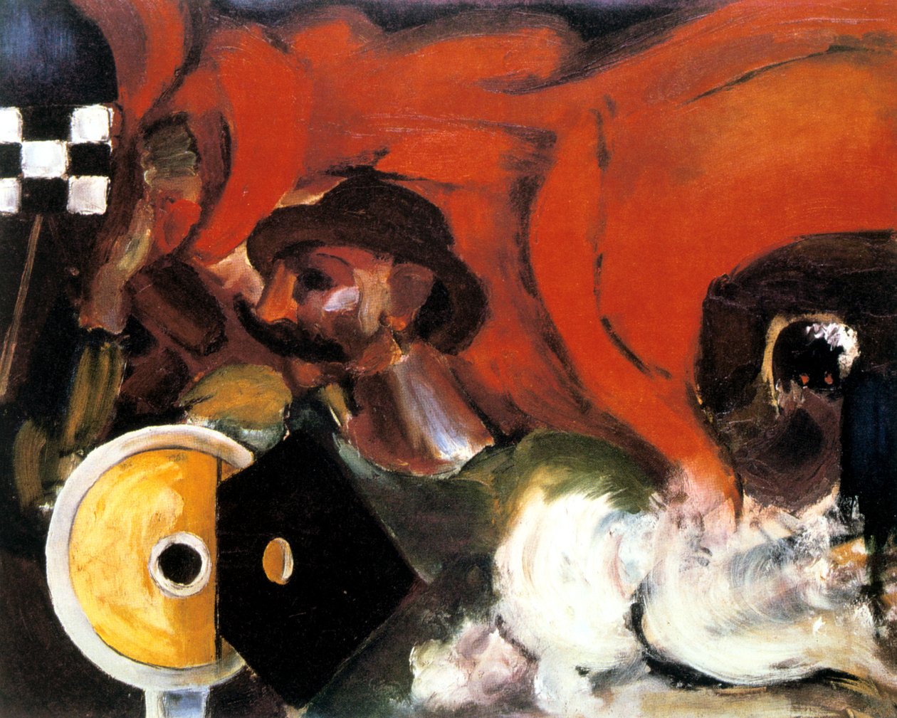 Het Signaal, 1915 door Henri Victor Gabriel Le Fauconnier