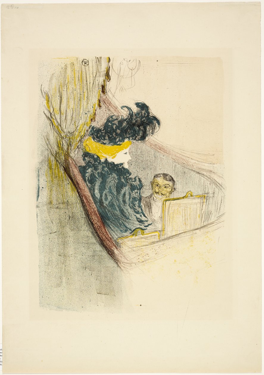 Vorstelijk Idyllisch door Henri de Toulouse Lautrec