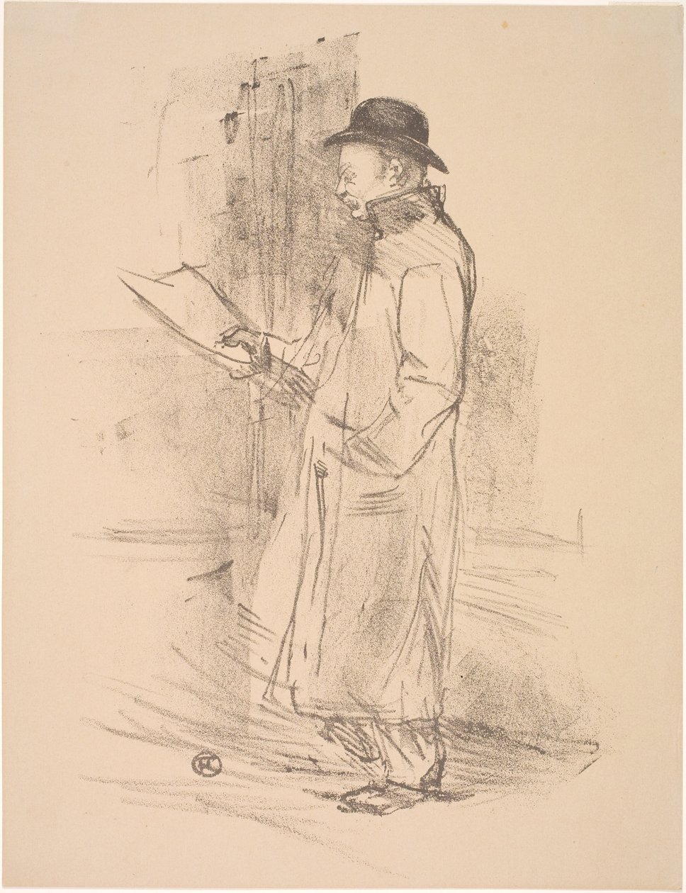 Programma van de Bénéfice Gémier door Henri de Toulouse Lautrec