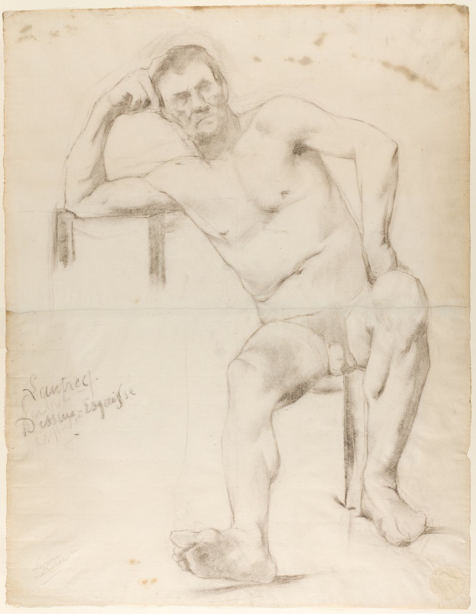 Het Model Nizzavena door Henri de Toulouse Lautrec