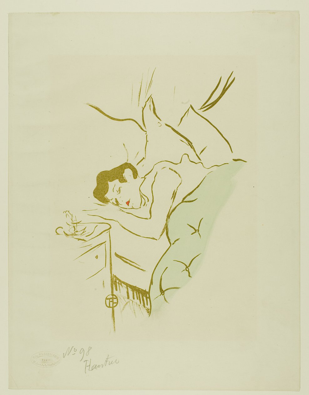 Jouw Mond door Henri de Toulouse Lautrec