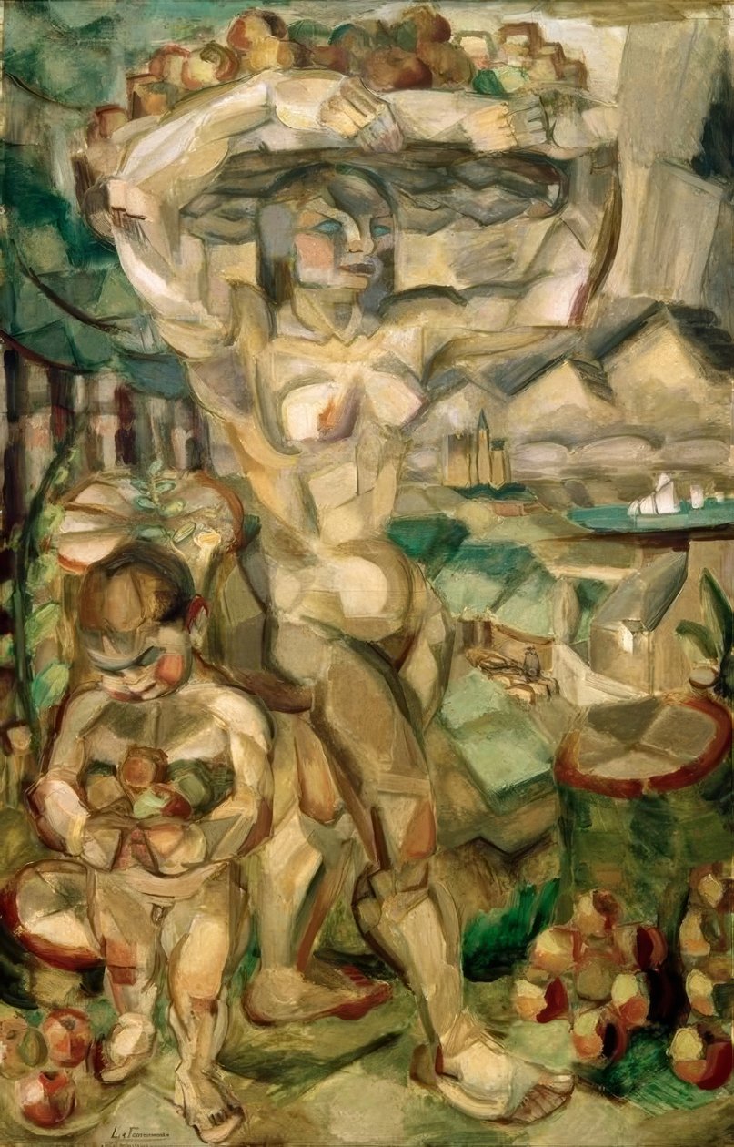 De overvloed door Henri Victor Gabriel Le Fauconnier