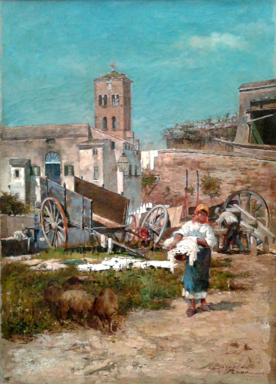 Uitzicht op Rome door Henrique Bernardelli