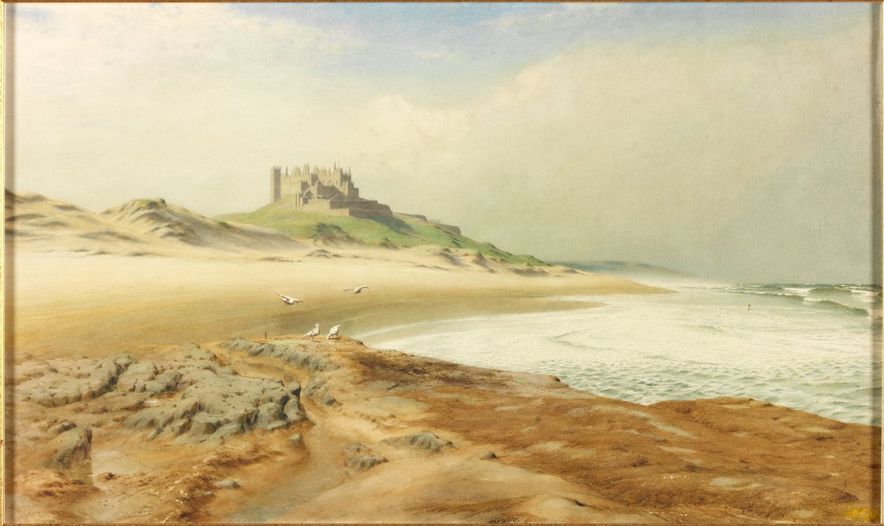 Bamburgh Castle door Henry Burdon Richardson