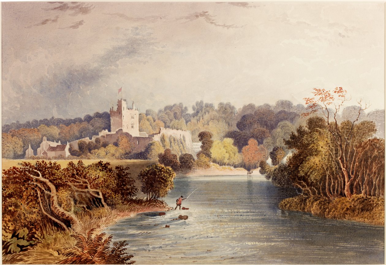 Bothal Kasteel door Henry Gastineau
