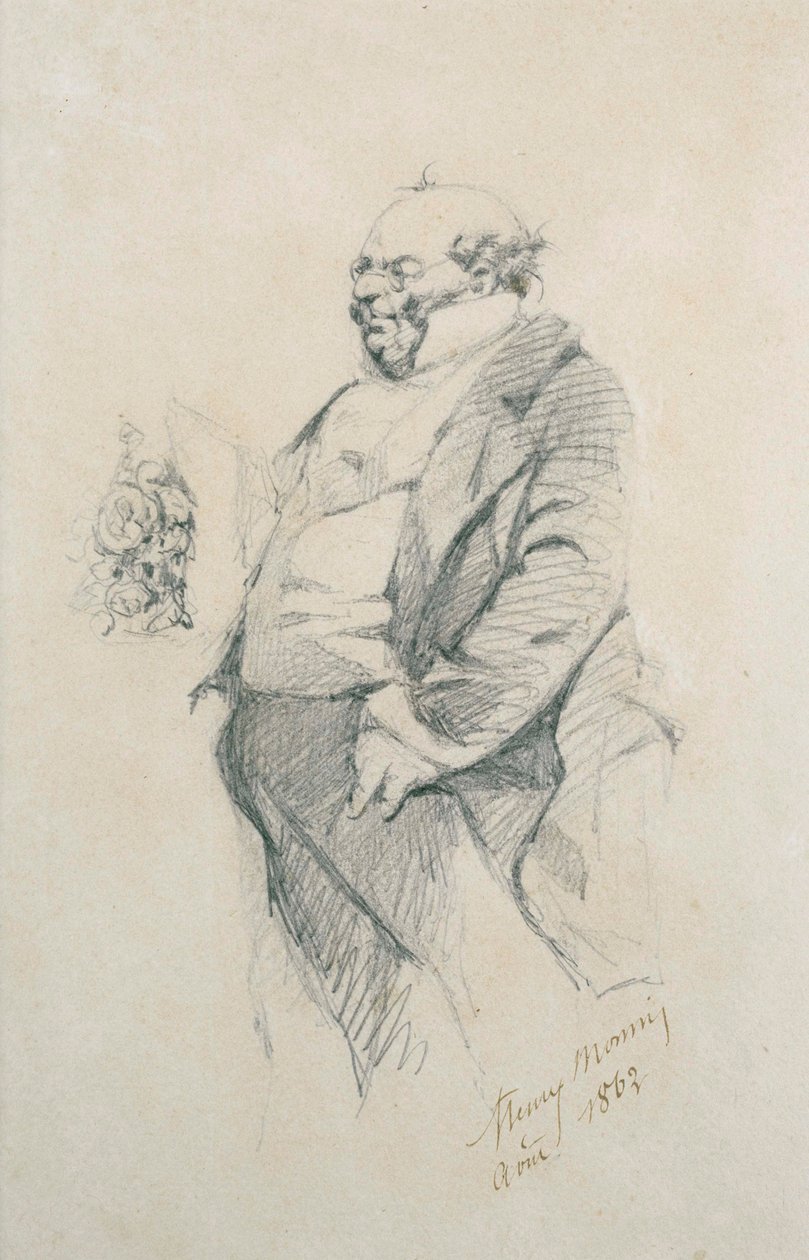 Franse Man door Henry Monnier