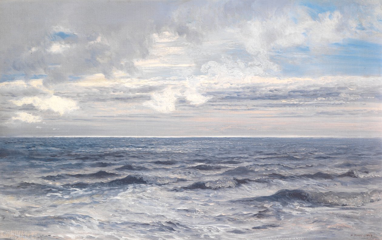 Zilveren Zee, 1869 door Henry Moore