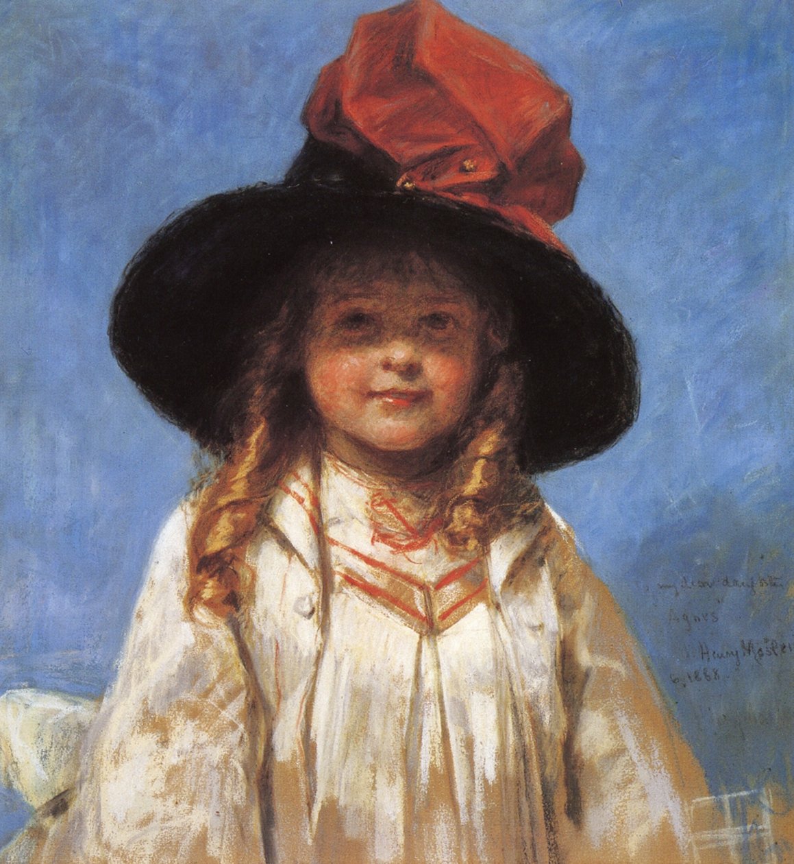 Agnes, 1888 door Henry Mosler