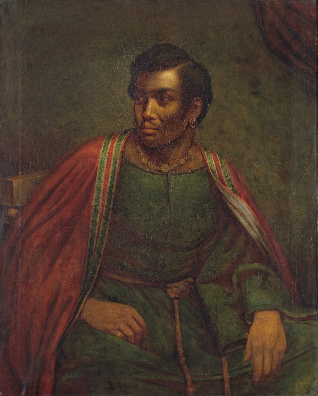 Ira Aldridge als Othello door Henry Perronet Briggs