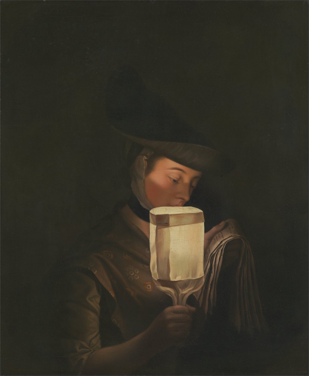 De Balladezanger door Henry Robert Morland