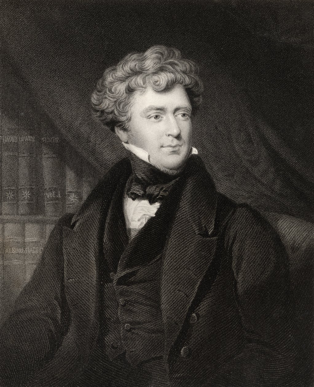 James Blundell, gegraveerd door J. Cochran, uit 
