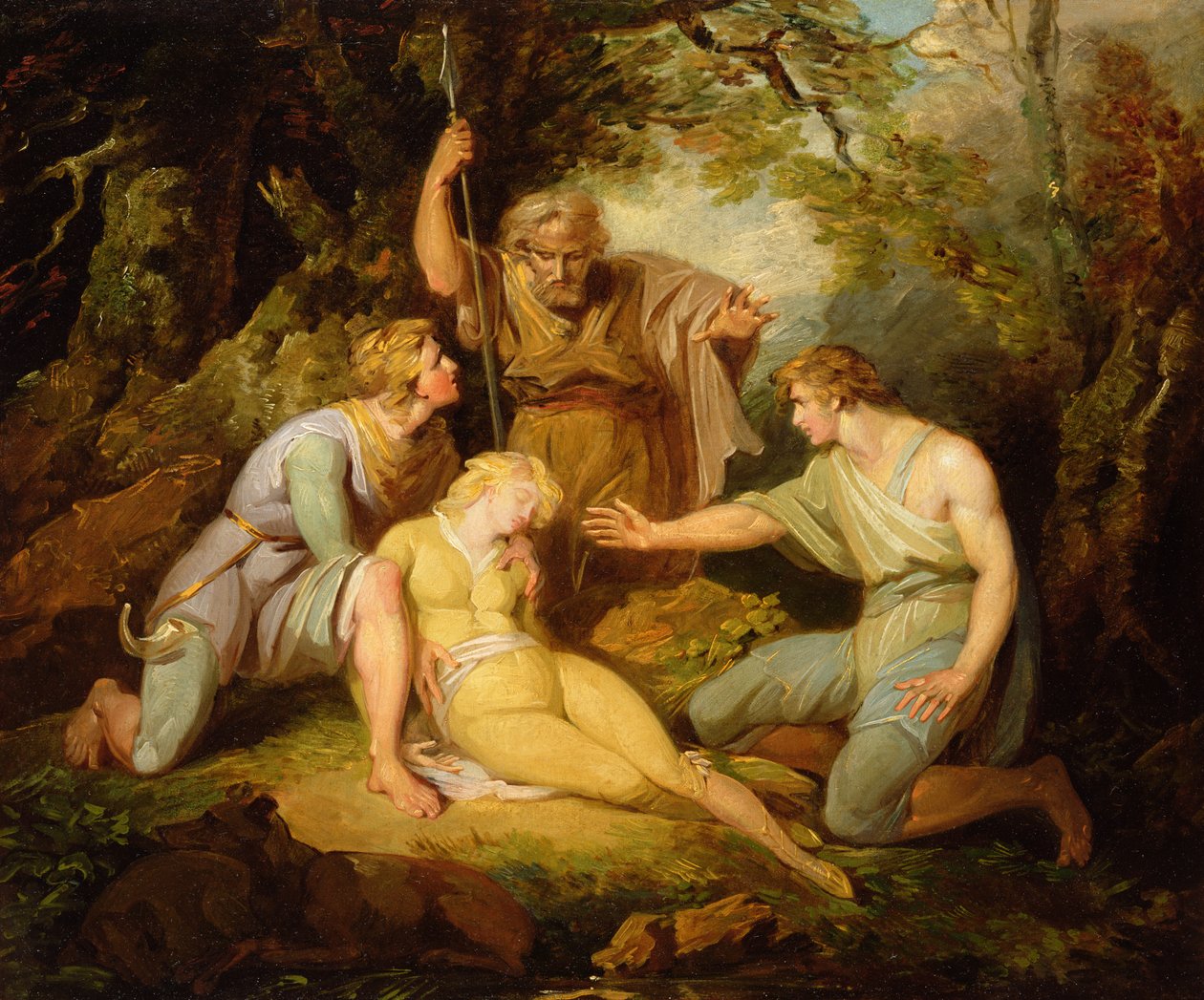 Scène ii Act IV uit 