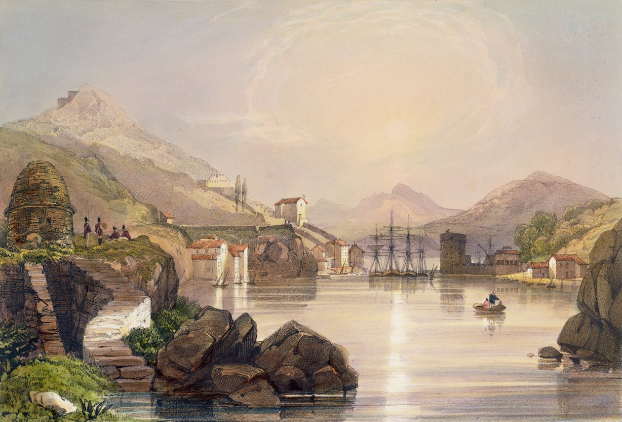 Haven van Passages, 1828 door Henry Wilkinson