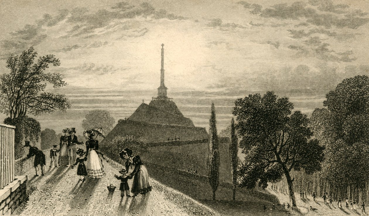 Danejohn Hill, ca. 1829 door Henry Adlard